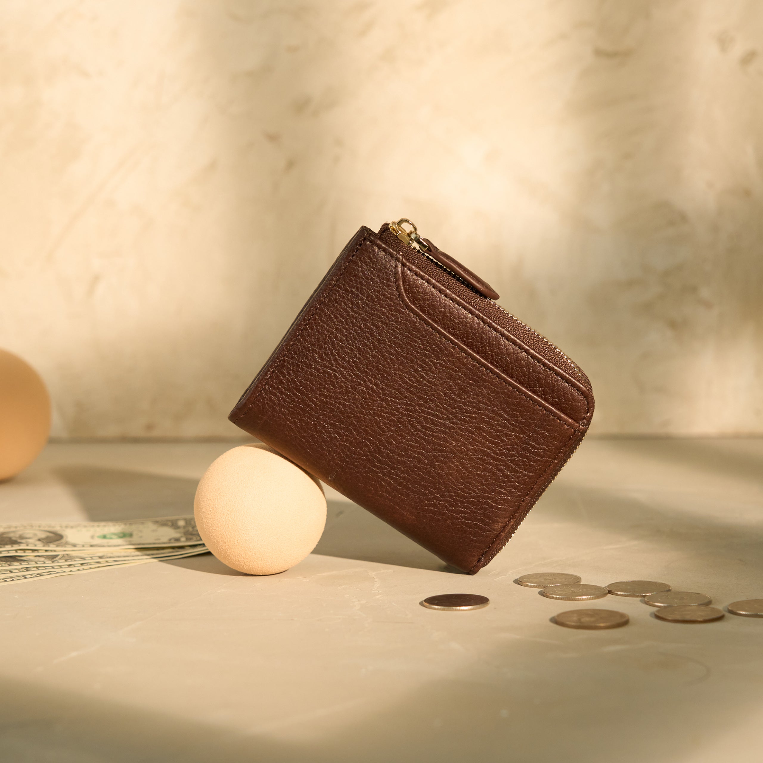 Alba L zip Wallet|Soft Leather