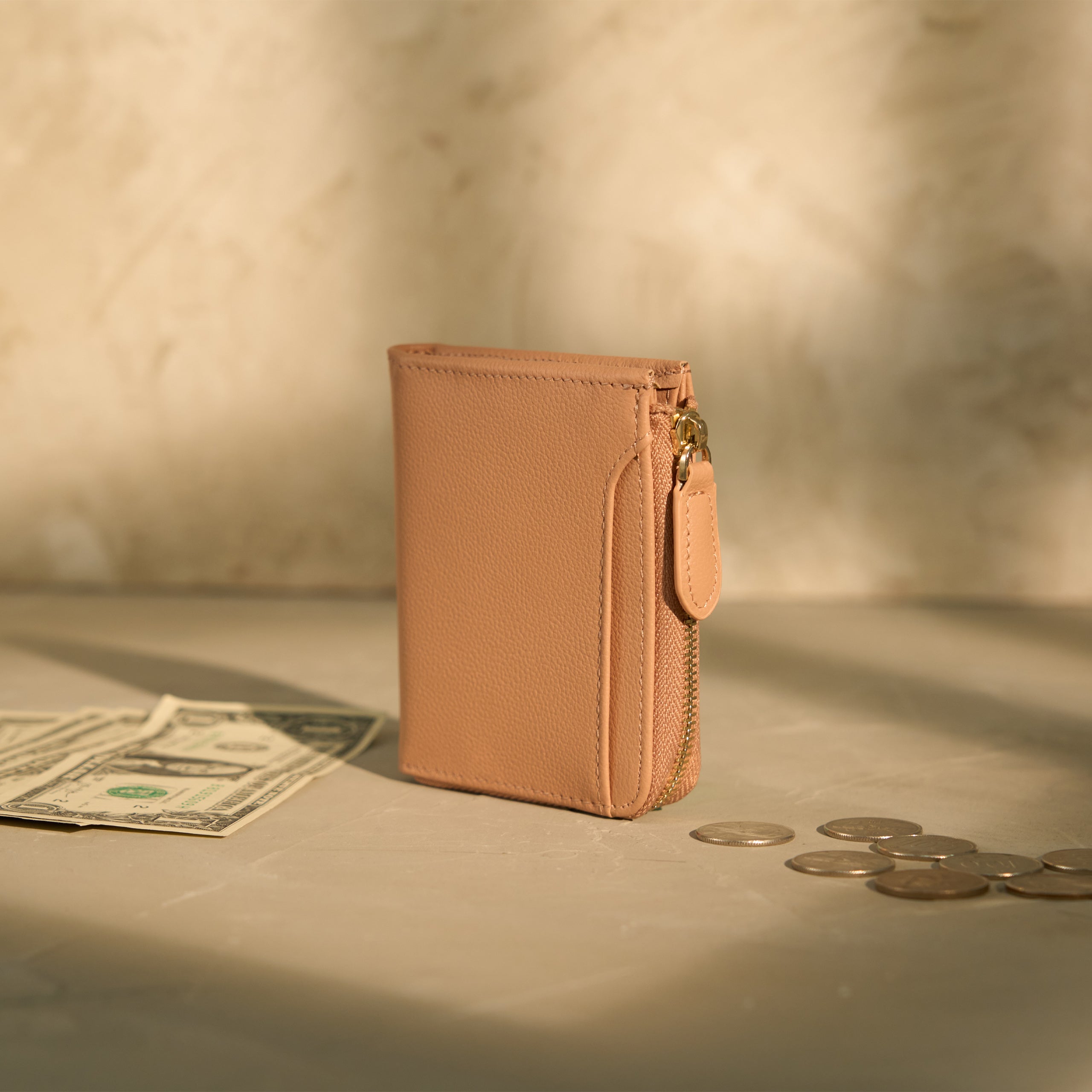 Alba L zip Wallet|Soft Leather
