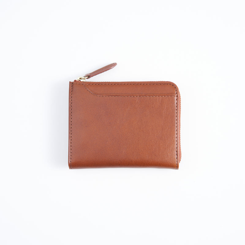 Parker｜L Zip Wallet | Veg-Tan Leather