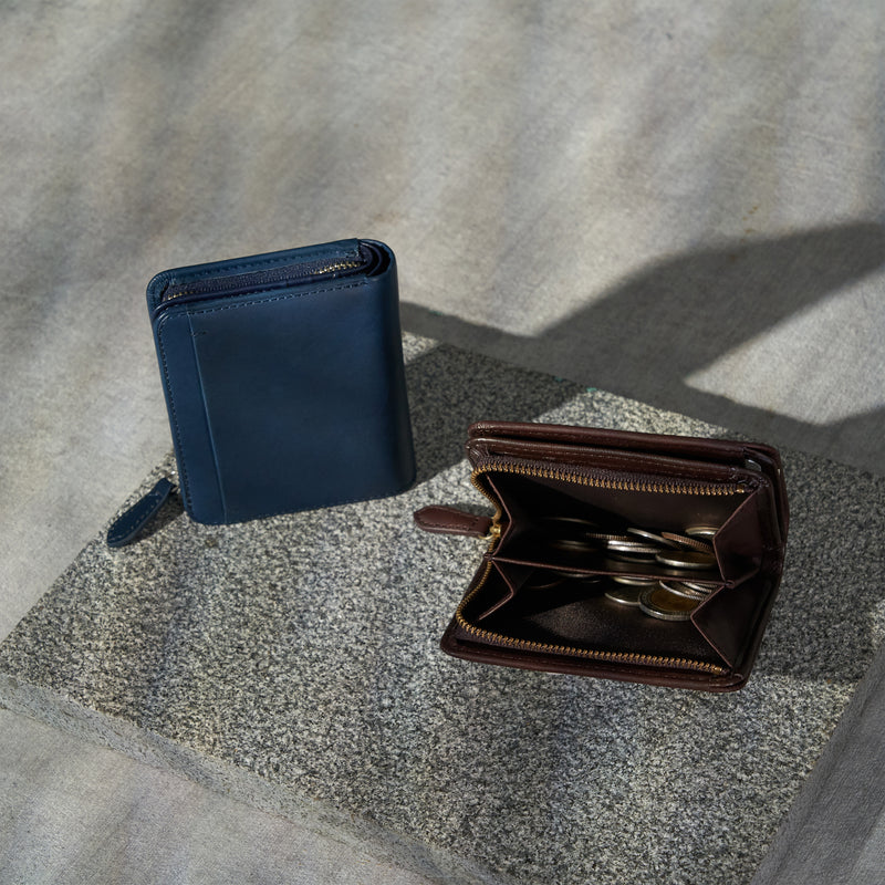 Logan｜マルチ二つ折り財布 |オイルワックスレザー