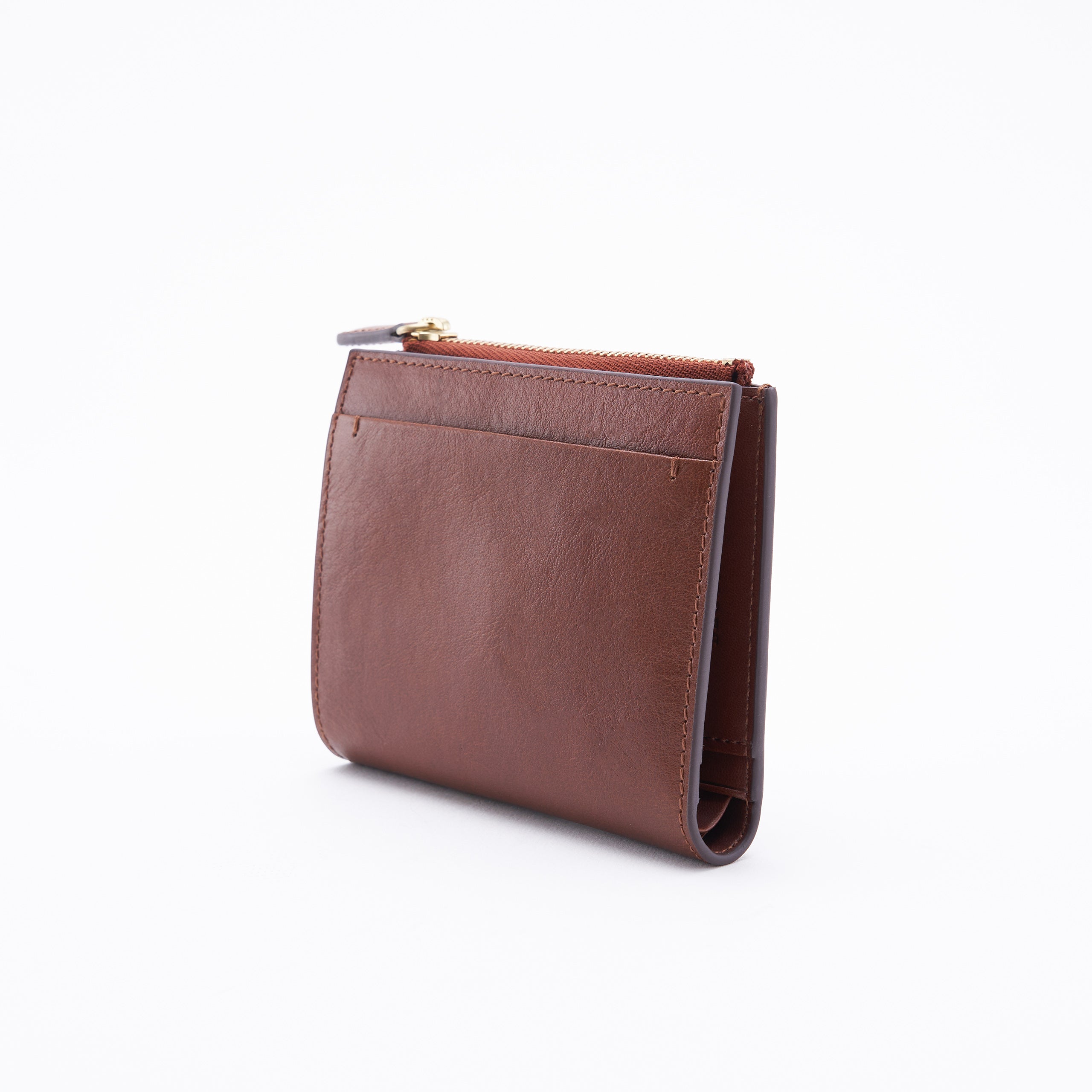 Lux｜Flip Wallet｜Veg-Tan Leather