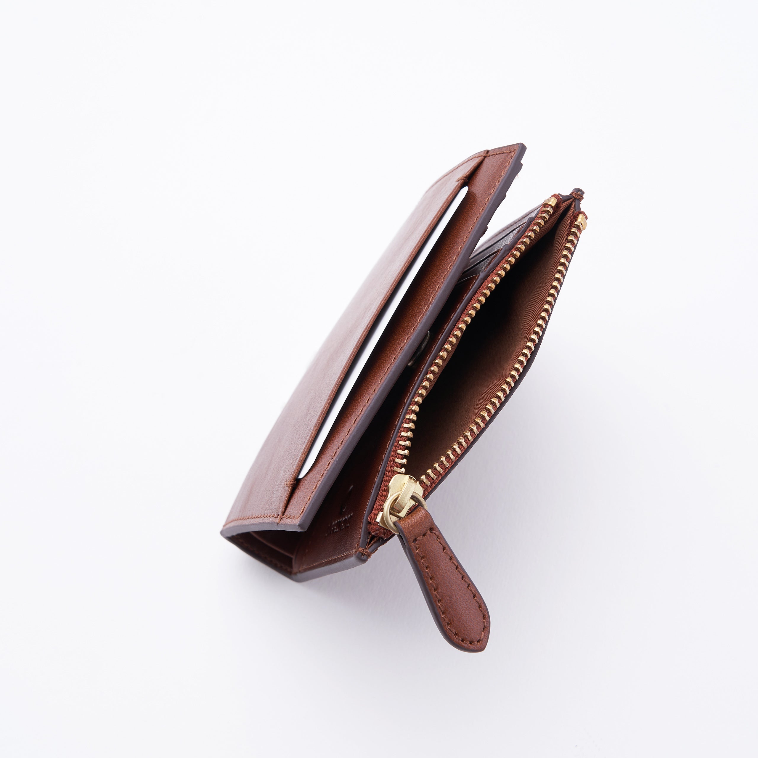 Lux｜Flip Wallet｜Veg-Tan Leather