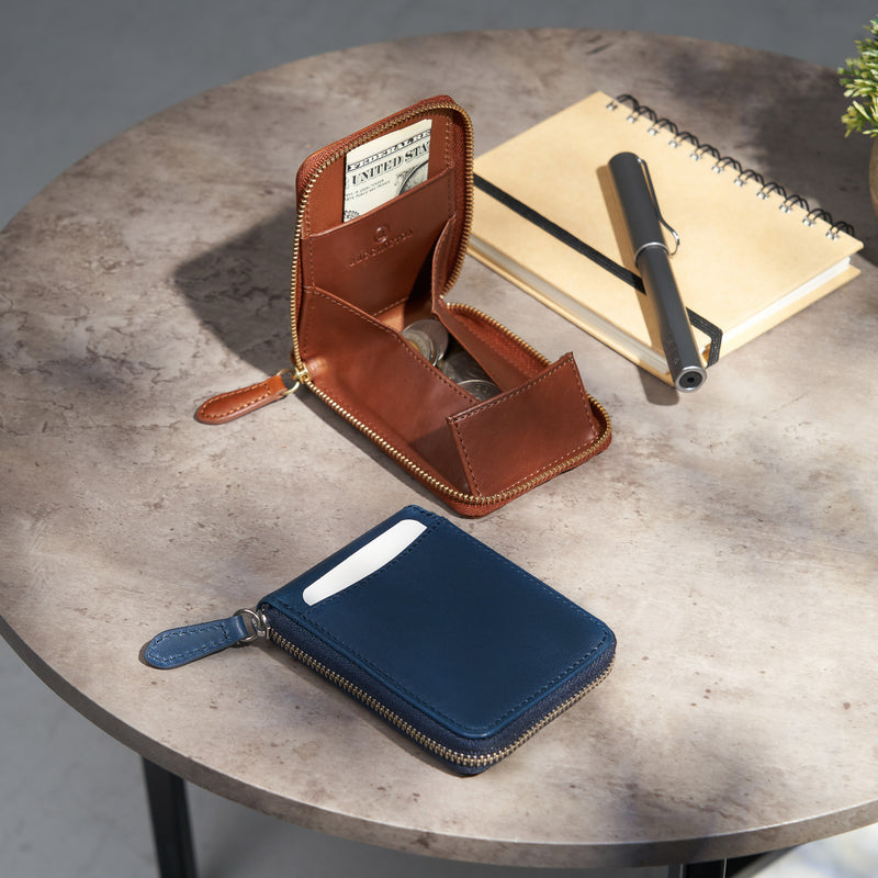 Capri｜Coin Wallet｜Oil-Wax Leather