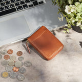 Capri｜Coin Wallet｜Oil-Wax Leather