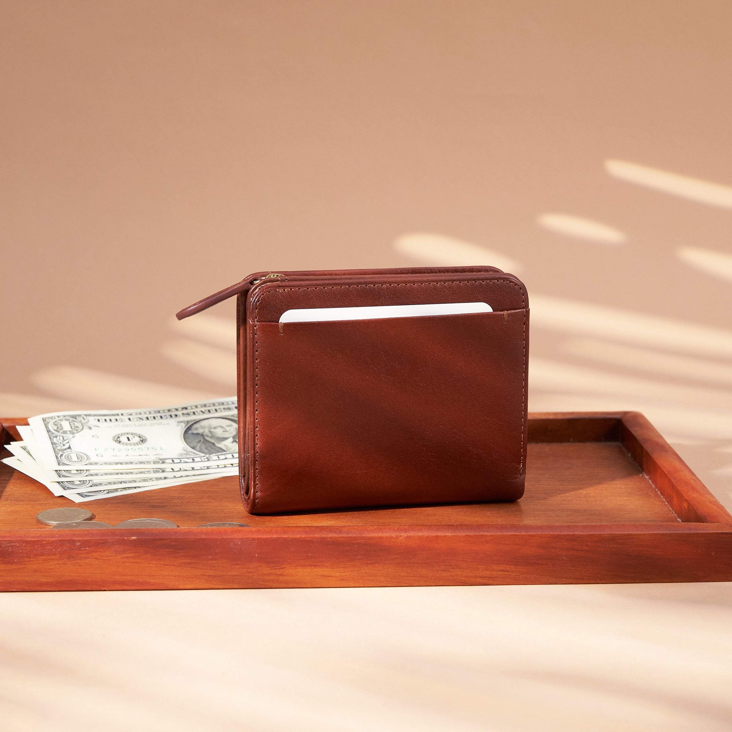 Pietro｜Multi Folio Wallet｜Veg-Tan Leather